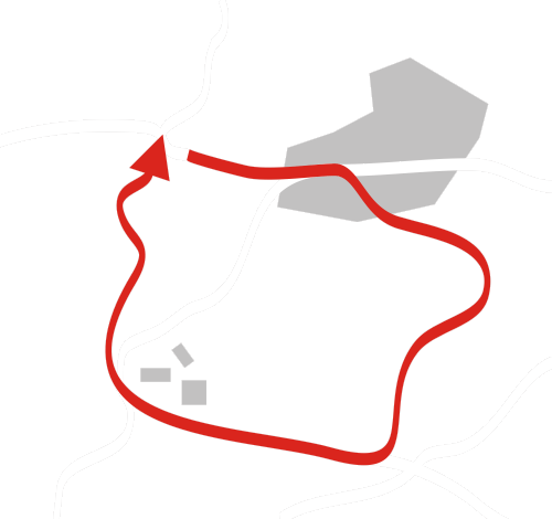 Cycling routes - Borovany circle for children